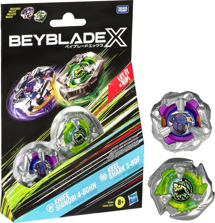 Immagine prodotto Hasbro Bey Bbx Dual Pack Ast (Multilingue)