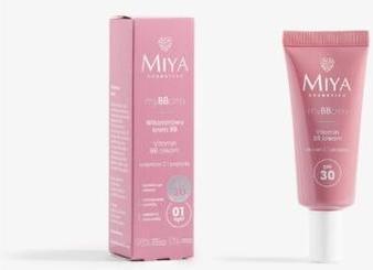 Actual product image Miya Cosmetics myBBalm Vitamin BB Cream SPF30 01 Light 30ml (01 Light, 30 ml)