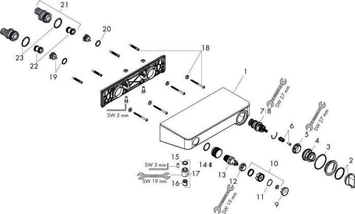 Produktbild hansgrohe ShowerTablet Select Chrom