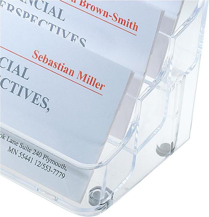 Actual product image Sigel Business Card Display (A8)