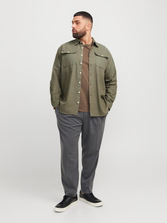 Produktbild Jack & Jones Plus Size Comfort Fit Overshirt Overshirt (4XL)