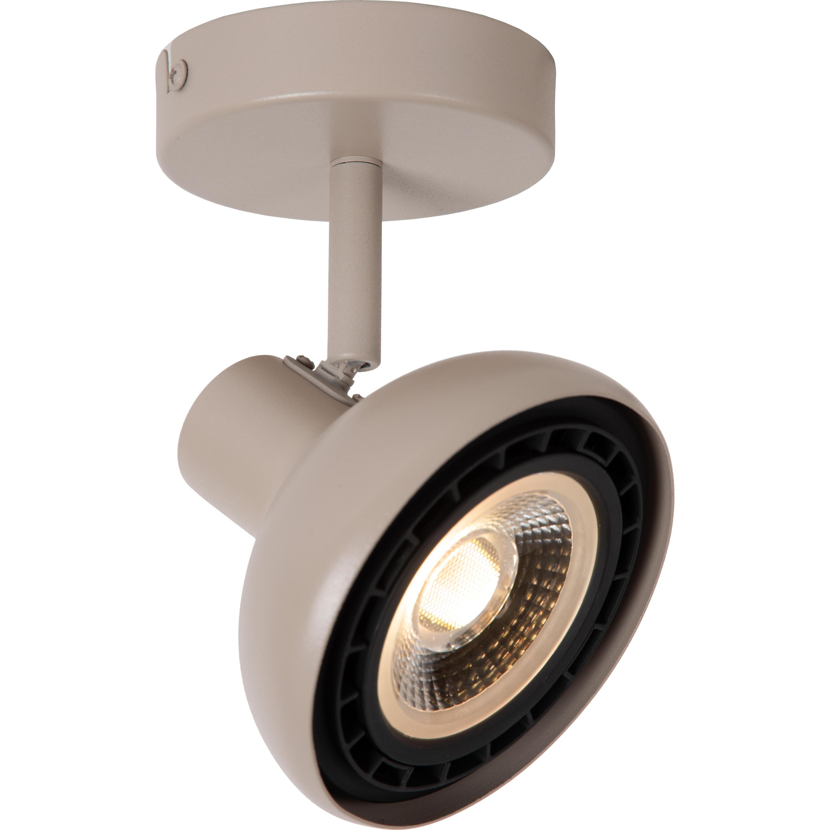 Lucide, Wandleuchte + Deckenleuchte, SENSAS - Wandstrahler - 1xES111 - Beige 30997/01/38 (GU10)