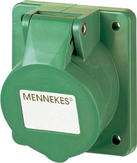 Produktbild Mennekes MEN 2852 32A3P 4H 50V100-200HZ Anbaudose IP44
