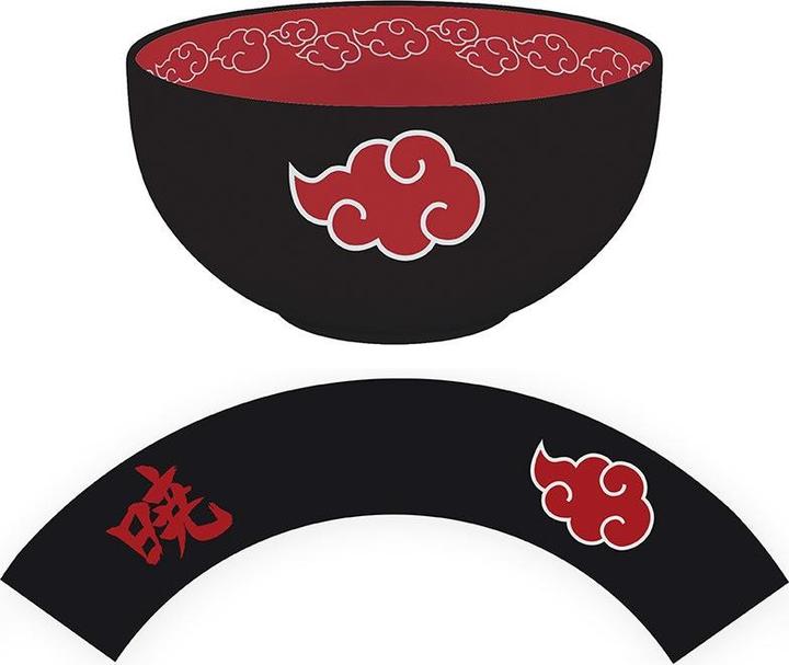 Produktbild ABYstyle Naruto Shippuden Ciotola 600ml: Akatsuki (B)