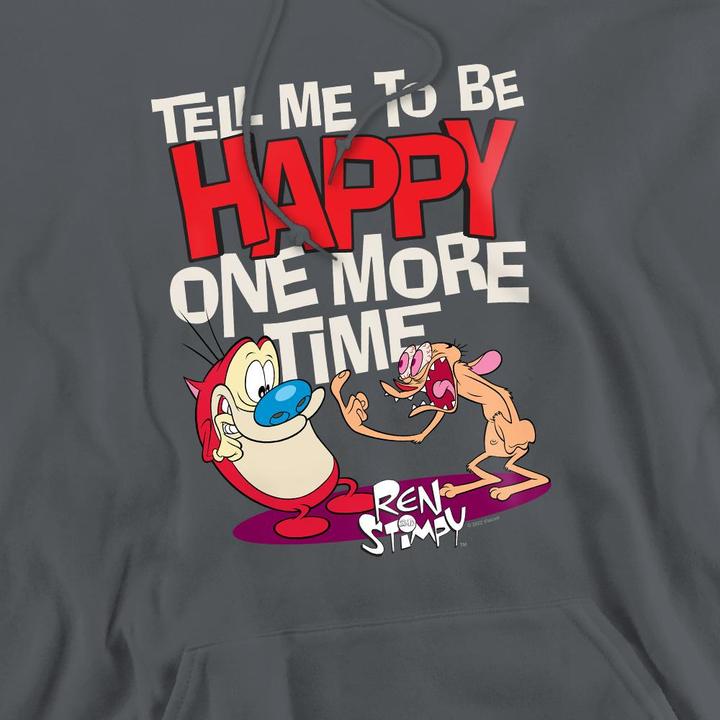 Produktbild Ren & Stimpy Tell Me To Be Happy Kapuzenpullover (S)