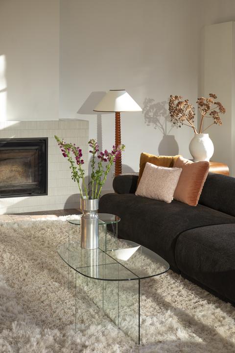 Image du produit Zuiver Coffee Table Linea Transparant (60 x 80 x 40 cm)