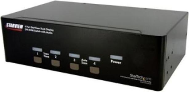 Produktbild StarTech .com 4 Port Dual DVI USB KVM Switch