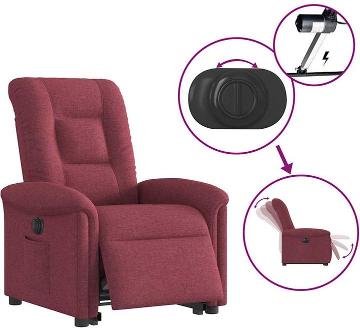 Image du produit vidaXL Relaxsessel mit Aufstehhilfe