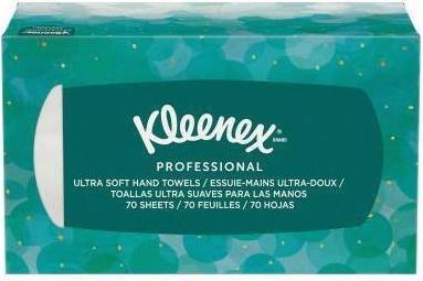 Produktbild Kleenex Handtücher 1-lagig Soft weiss (70 x)