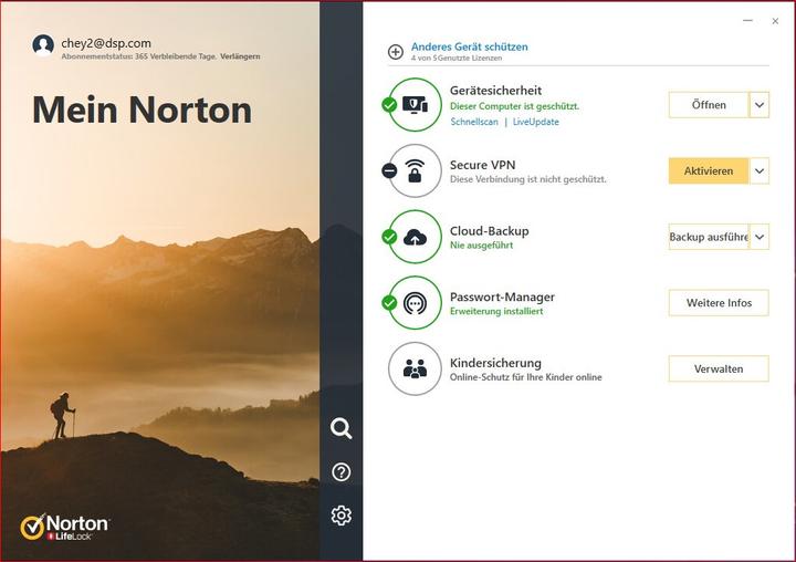 Image du produit Norton 360 Deluxe (3 Utilisateur, 12 mois)