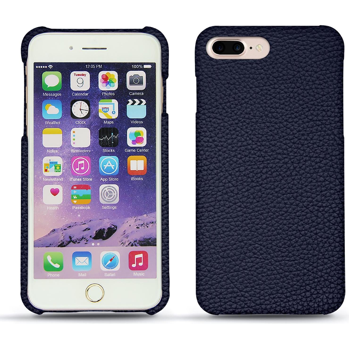 Noreve Lederschutzhülle (Apple iPhone 7 Plus), Smartphone Hülle, Violett