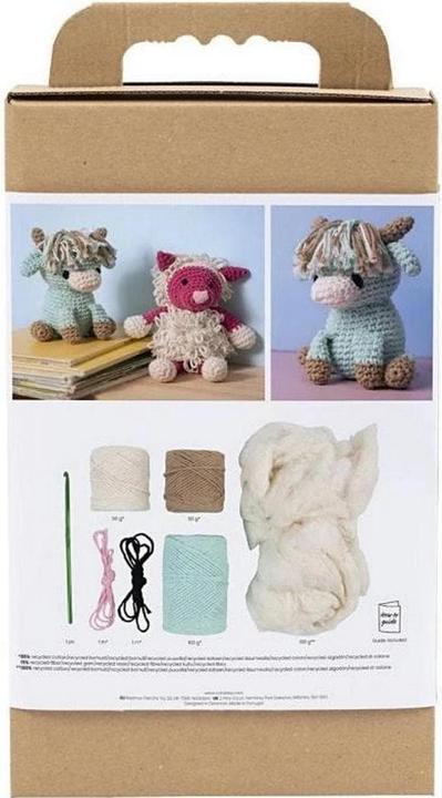 Actual product image Creativ Company Bastelset Amigurumi, Kuh