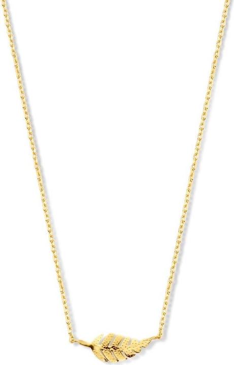 Marie Celeste -Kette Feder 0,8 mm 40 - 42 - 44 cm - Gold (0,8 mm, 44 cm)