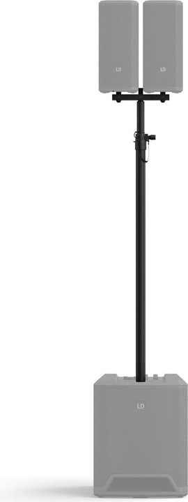 Produktbild LD Systems DAVE 10 G4X DUAL STAND - T-Stativ Lautsprecherständer für DAVE 10 G4X (1 Stk., Ständer, Höhenverstellbar)