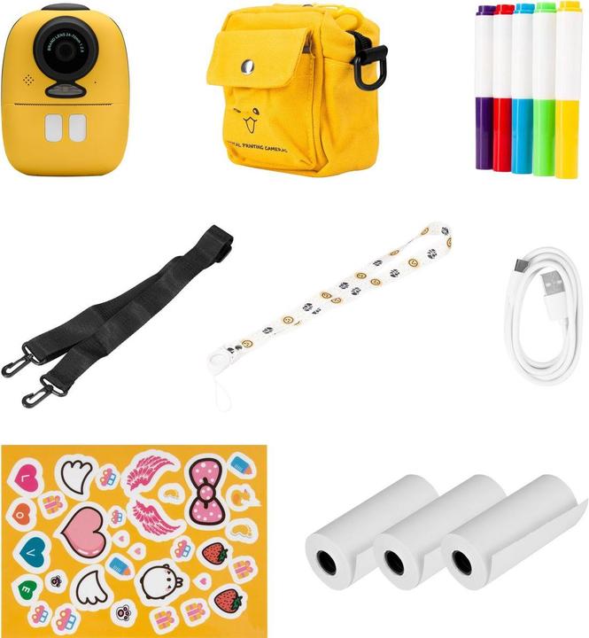 Immagine prodotto Redleaf BOB Kamera mit Drucker für Kinder – Gelb