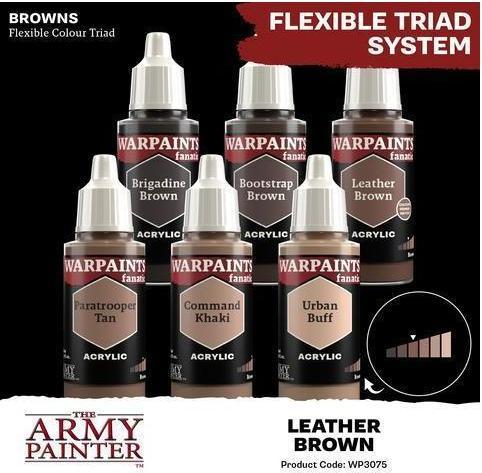 Actual product image Army Painter TAPWP3075P - Warpaints Fanatic: Leather Brown
