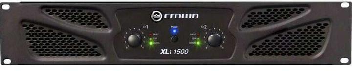 Crown Power amplifier XLi 1500, Signal processing: Analogue, Impedance: 8?