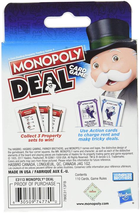 Produktbild Hasbro - Monopoly - Deal (DK/NO) (E3113189) (Dänisch, 2 - 5 Spieler)