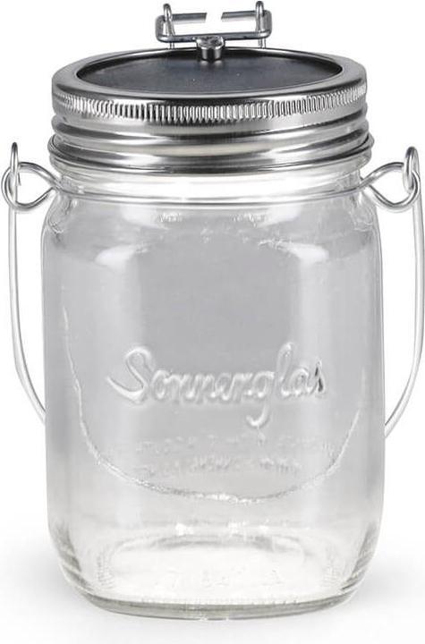 Sonnenglas Solarlampe im Einmachglas (Ø 8.5 x 11 cm, 1 x)