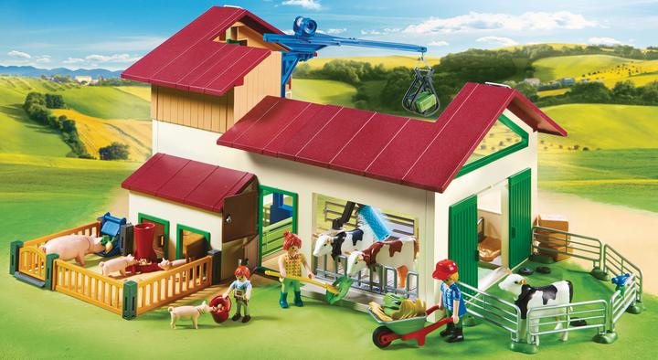 Immagine prodotto Playmobil Grande azienda agricola con silo (70132, Paese Playmobil)