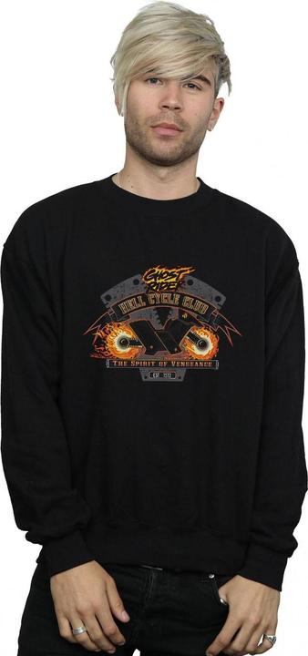 Image du produit - Sweat GHOST RIDER HELL CYCLE CLUB - Homme (4XL)
