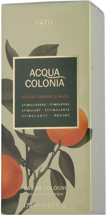 Immagine prodotto Acqua Colonia 4711 Acqua Colonia arancia rossa e basilico (Eau de cologne, 170 ml)