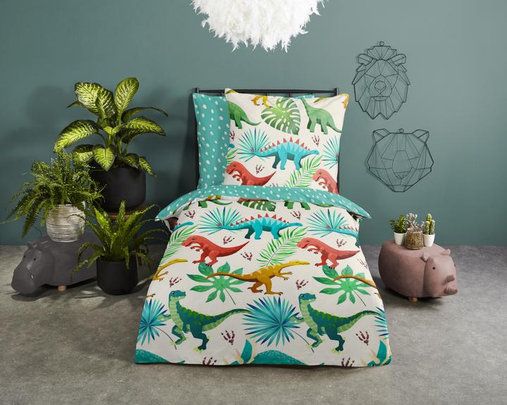 Produktbild Good Morning Dinos (Bettwäsche Set, 140 x 200 cm, 70 x 90 cm)