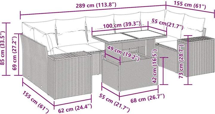 Produktbild vidaXL Elyse