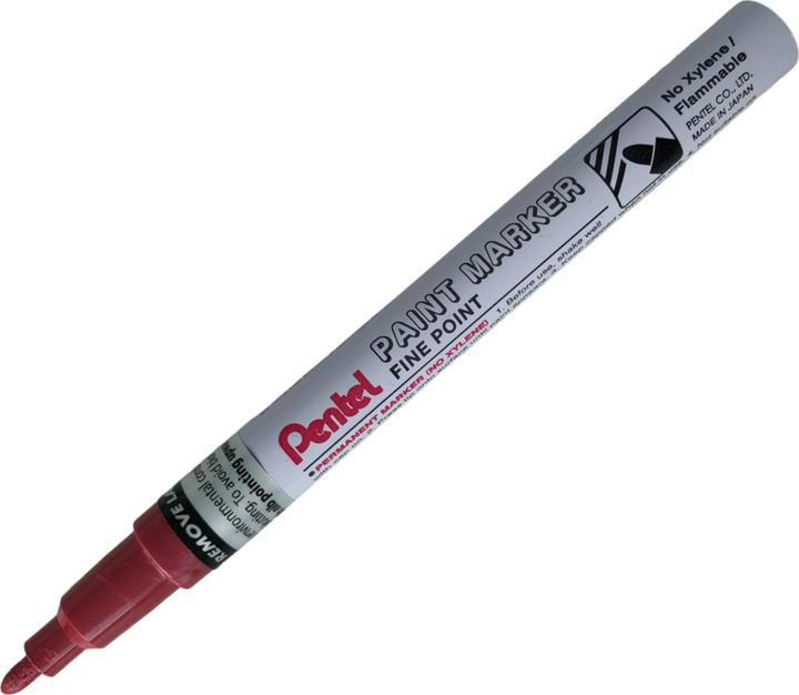 Immagine prodotto Pentel Pennarello (Rosso metallizzato, 1.50 mm, 1 x)