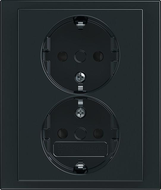 Produktbild Busch-Jaeger SCHUKO-Doppelsteckdose