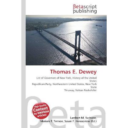 Thomas E. Dewey, Fachbücher