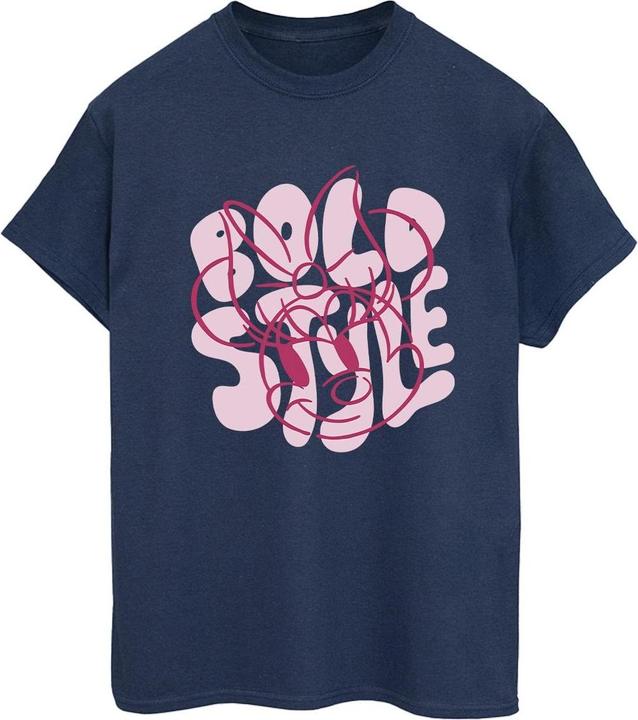 Immagine prodotto Disney Minnie Mouse Bold Style Maglietta Ampia Donna (L)