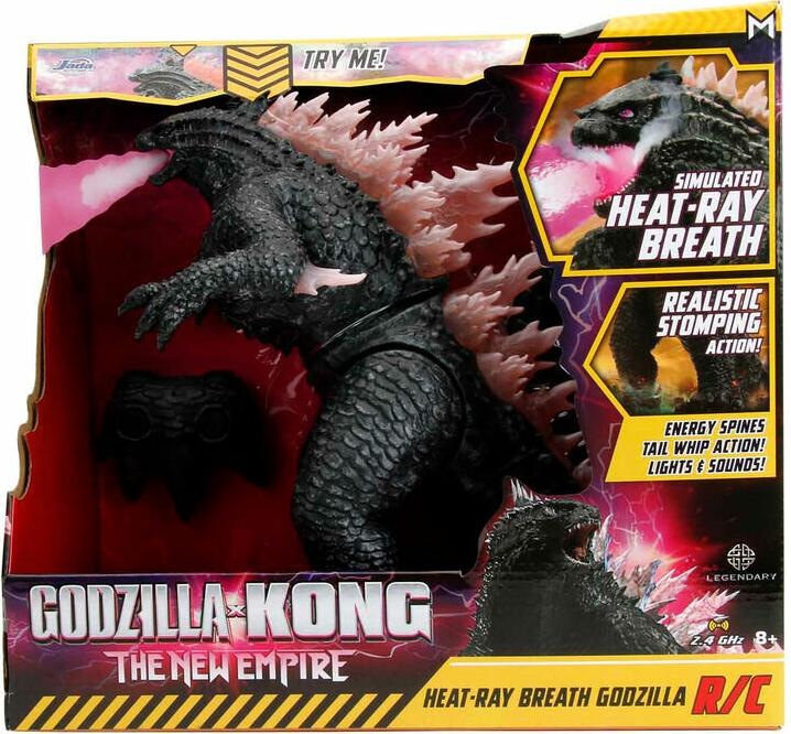 Actual product image Jada Walking Godzilla