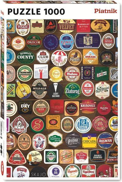 Actual product image Piatnik Coaster T (1000 pieces)