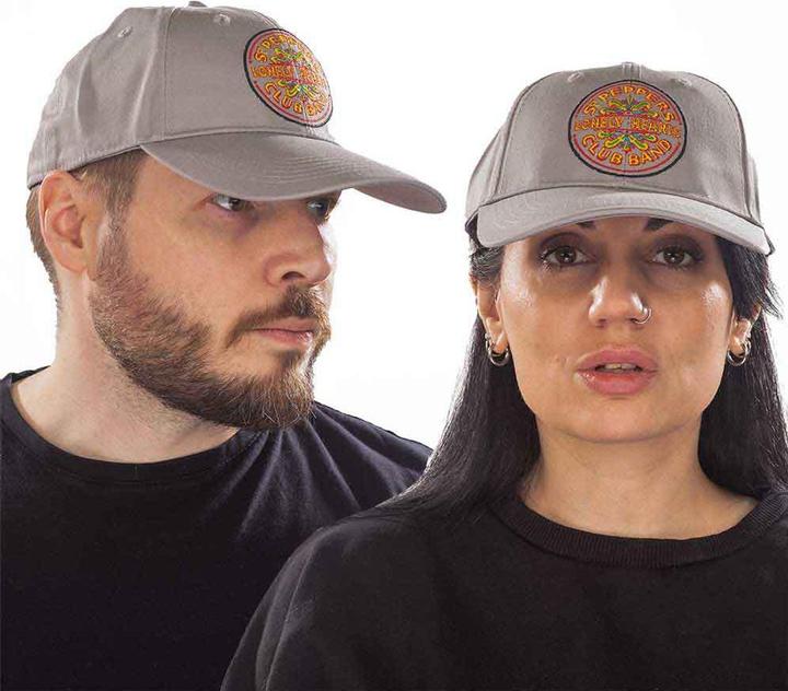 The Beatles Beatles Sgt Pepper Grey Baseball Cap