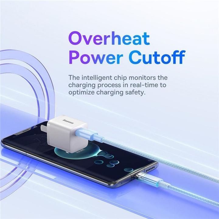 Produktbild Baseus Cable cabel Type C to Type C PD 6A 100W Explorer P10319703311-01 / CB000043 2 m blue (2 m, 100 W)