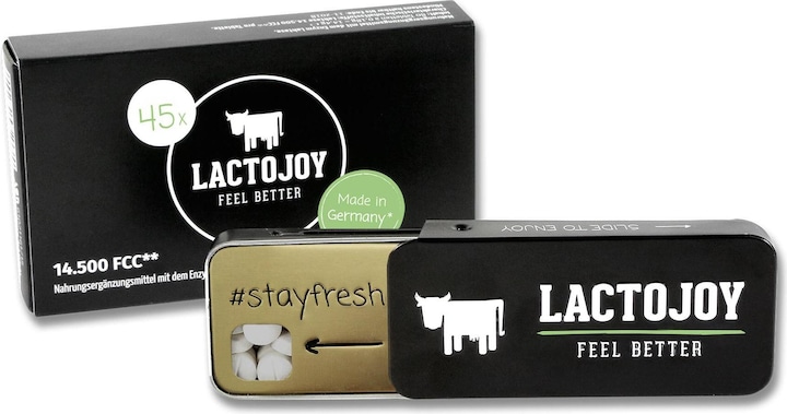 Actual product image Lactojoy Laktase (45 Piece, Pills)