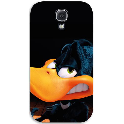 Warner Bros Bijou BIJ-S4-WB004 Daffy Duck Smile Clip On Cover for Galaxy S4 (Samsung Galaxy S4), Cover smartphone, Multicolore