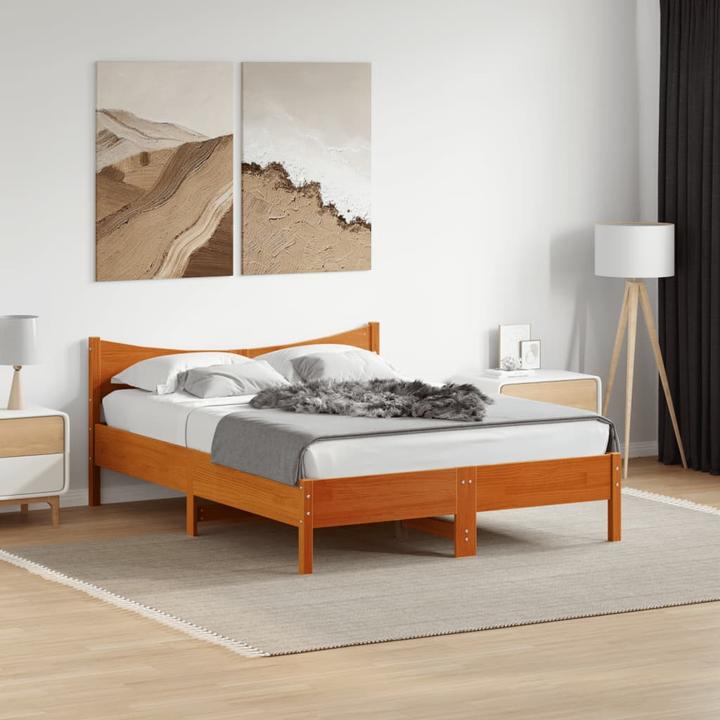 Immagine prodotto vidaXL Letto in pino (135 x 190 cm)