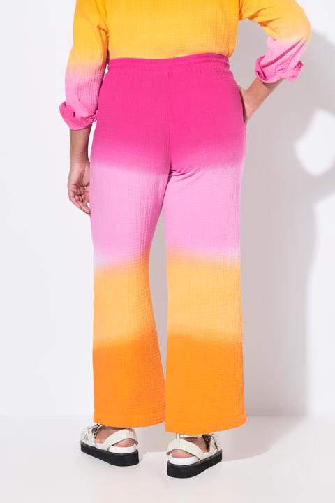 Produktbild Angel of Style Hose, gerades Bein, Musselin, Farbverlauf (48)