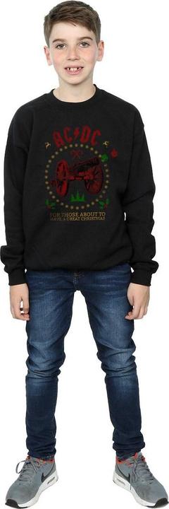 Produktbild AC/DC Christmas For Those Sweatshirt Jungen (116)