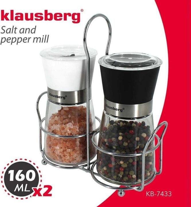 Productafbeelding Klausberg Peper- en zoutmolenset KB-7433 (Peper, Zout)