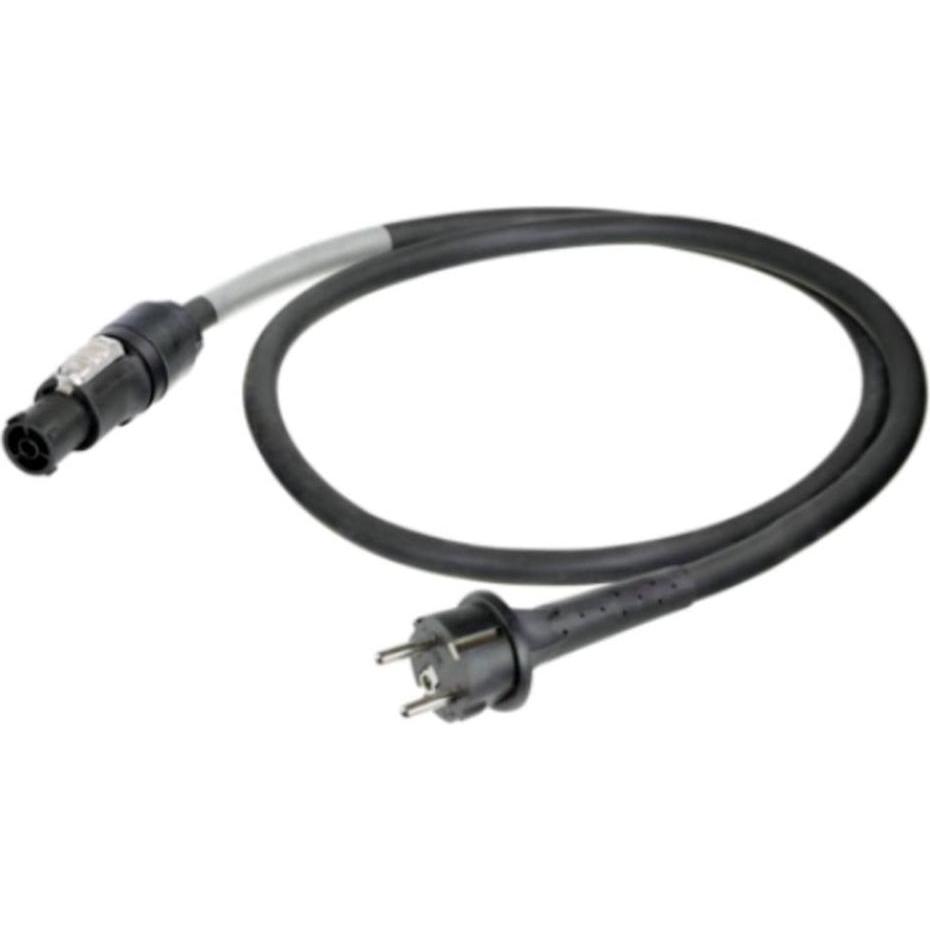 Neutrik 1027576 Strom Anschlusskabel Schwarz 1.50 m (1.50 m), Stromkabel