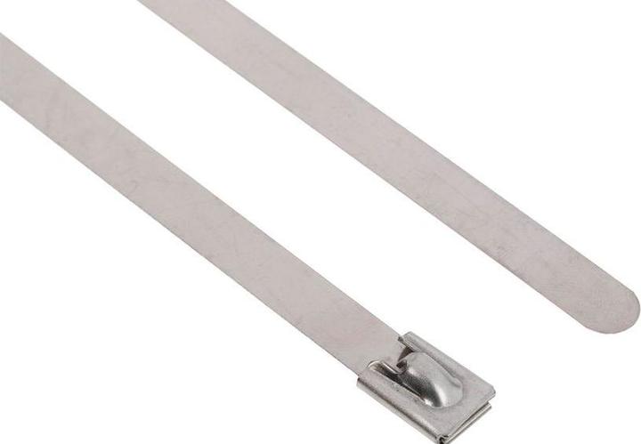 Actual product image RS PRO SS304 CABLE TIES 360 X 7.9 mm (Metal cable ties, 360 mm, 100 pcs.)