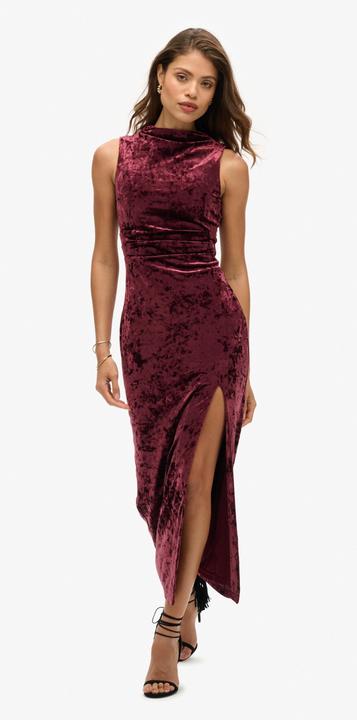 Produktbild Superdry Maxikleid aus Samt (XL)