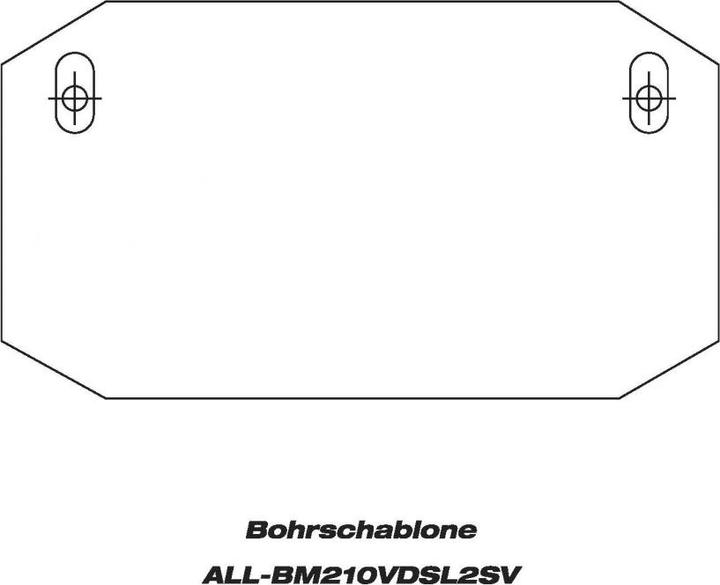 Productafbeelding Allnet ISP Brugmodem VDSL2 / Supervectoring 35b met Vectoring "ALL-BM210VDSL2SV".