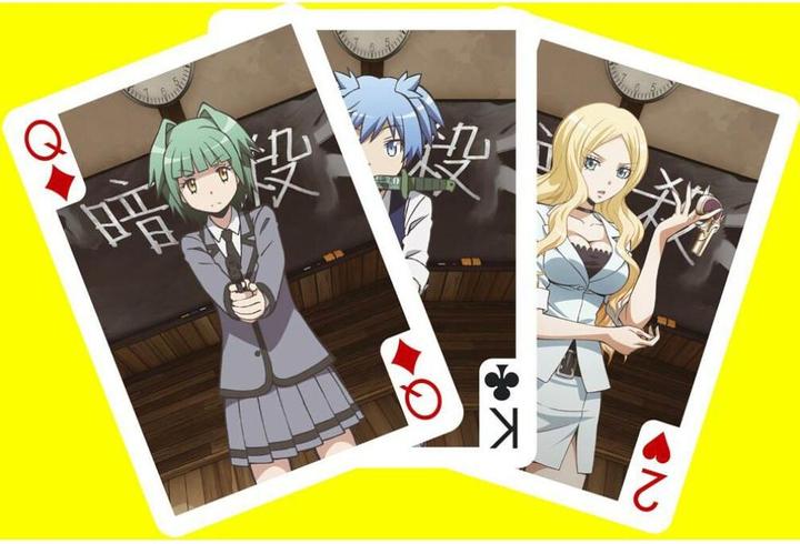 Actual product image Sakami Assassination Classroom Playing Cards Characters