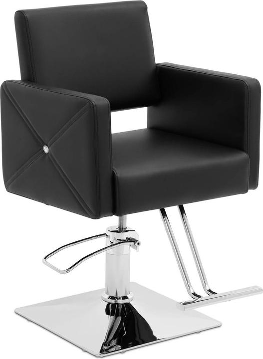 Actual product image Physa Carlisle Salon Chair with Footrest - seat height 45 - 55 cm - 150 kg - black