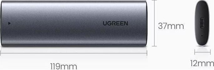 Produktbild Ugreen SSD Enclosure (M.2 2280, M.2 2230, M.2 2260, M.2 2242)