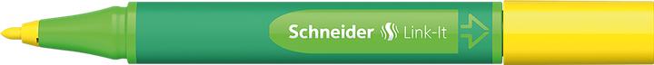Produktbild Schneider Fasermaler - Link-It - Gelb (1x)